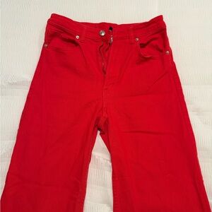 Divided Bold Red Jeans